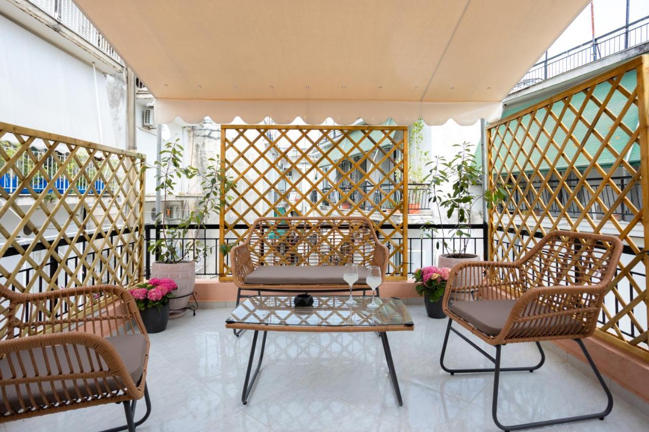Aurora Apartment In Corfu Center Eksteriør billede